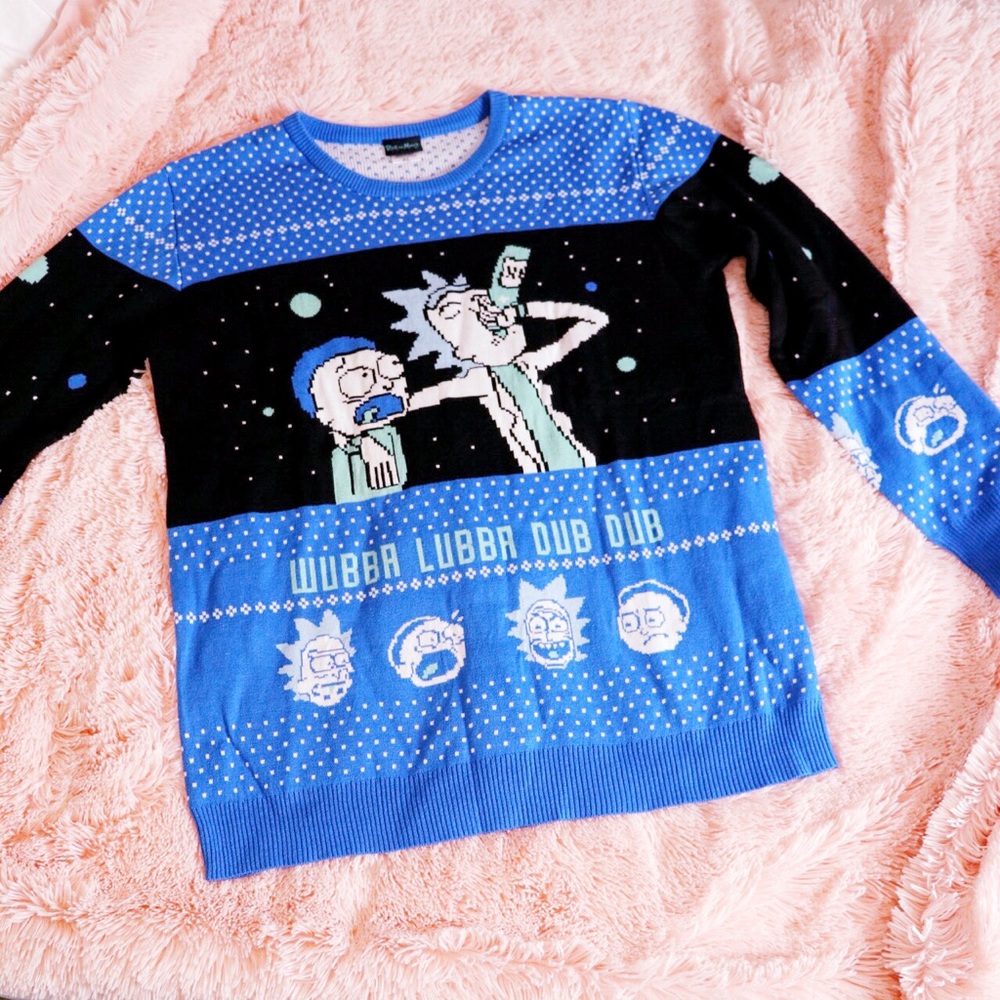 Rick & Morty Ugly Christmas Sweater